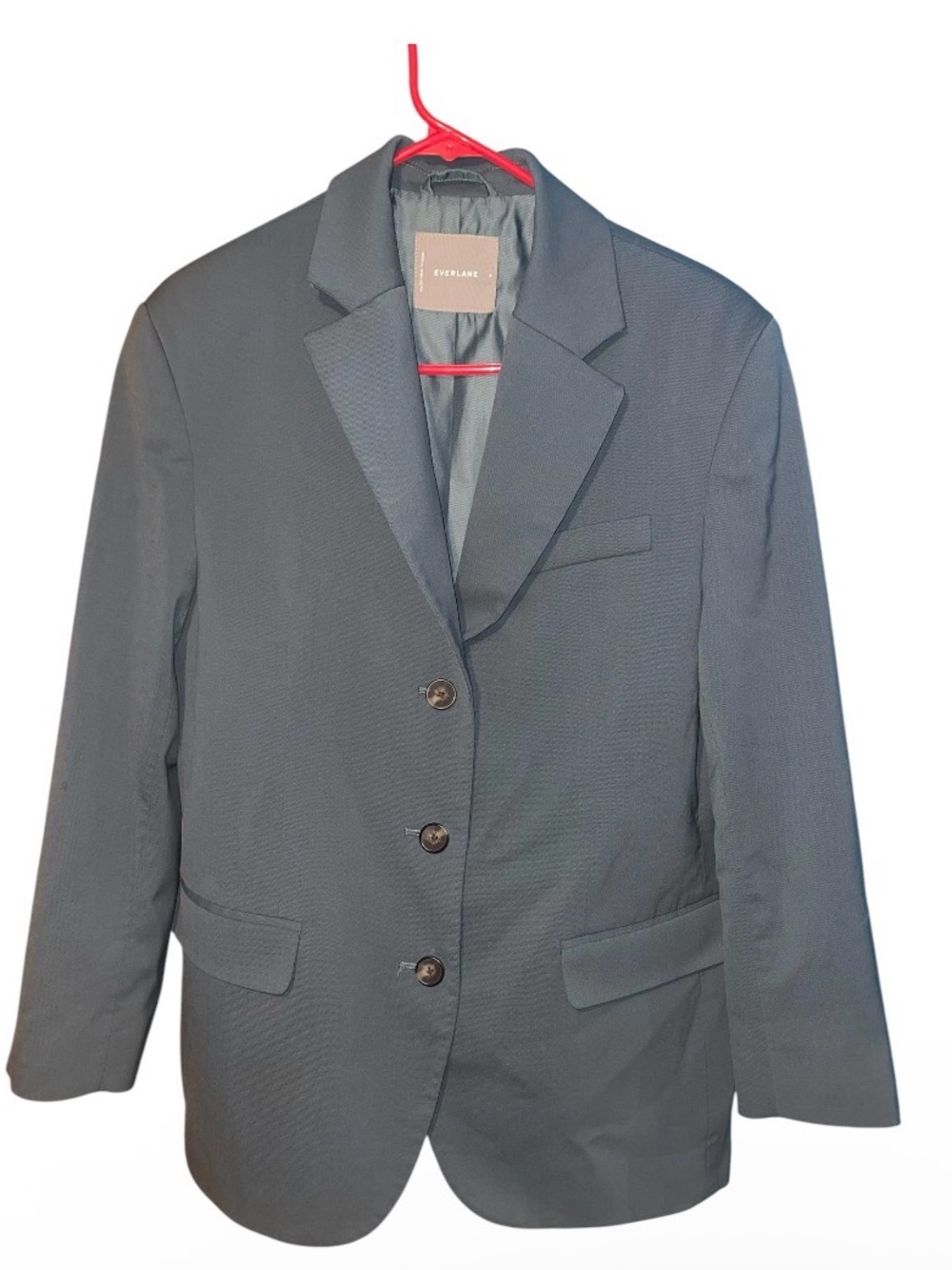 Everlane light blue  Textured Blazer size 6